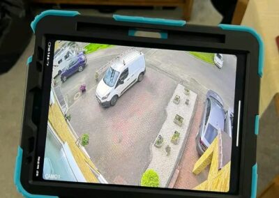 CCTV system setup and cabling by Smart Sat Security (83)