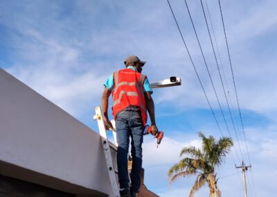 Rooftop CCTV camera positioning by Smart Sat Security Cape Town (78)
