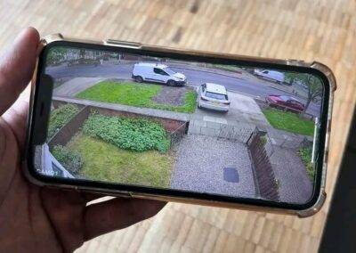 Remote CCTV viewing setup on a mobile device by Smart Sat Security (77)