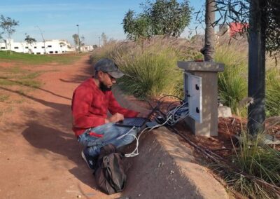 CCTV system setup and cabling by Smart Sat Security (43)