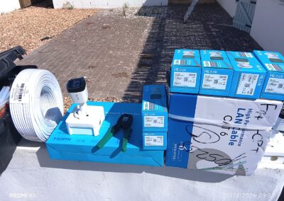 Smart Sat Security team on-site for a CCTV installation (36)