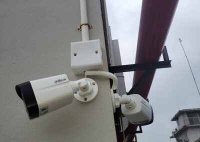 Smart Sat Security team on-site for a CCTV installation (16)