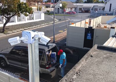 CCTV system setup and cabling by Smart Sat Security (3)